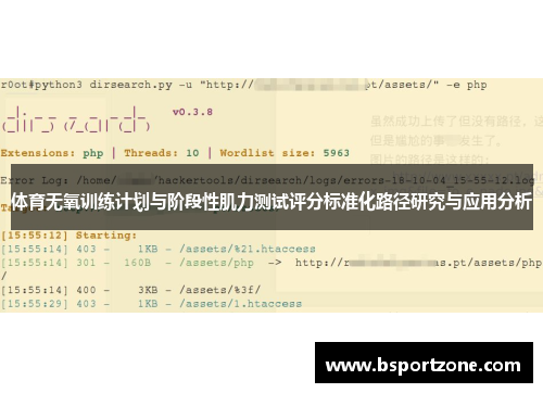 体育无氧训练计划与阶段性肌力测试评分标准化路径研究与应用分析